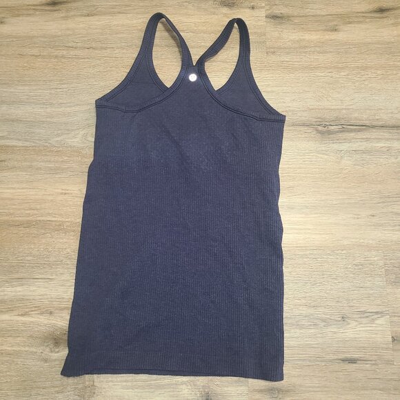 Lululemon size 6 Ebb To Street Racerback Tank Top Seamless Built-in-Bra - Picture 1 of 6